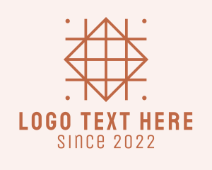 Carpenter - Tile Flooring Pattern logo design
