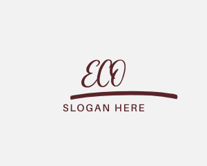 Cursive Elegant Wordmark Logo