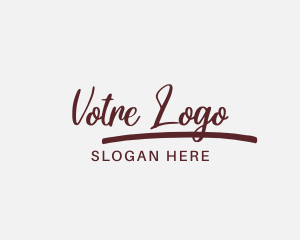 Plastic Surgeon - Cursive Elegant Wordmark logo design