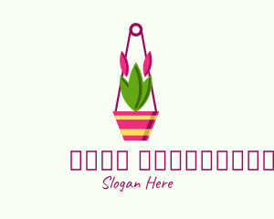 Hanging Plant Pot  Logo