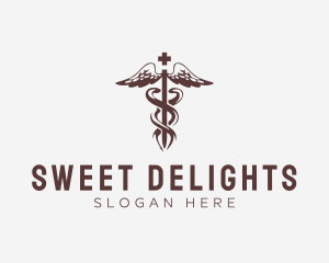 Health - Medical Health Caduceus logo design