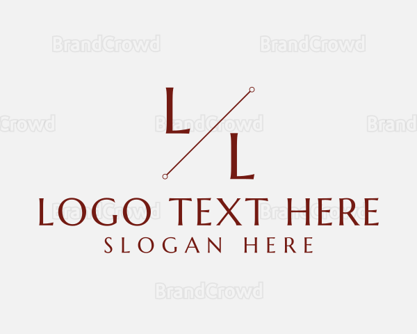 Elegant Fashion Segment Logo