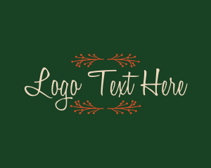 Christmas Holiday Celebration Logo