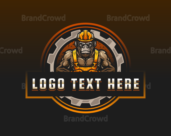 Gorilla Contractor Builder Logo