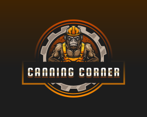 Gorilla Contractor Builder logo design