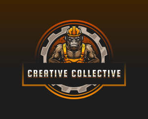 Gorilla Contractor Builder logo design