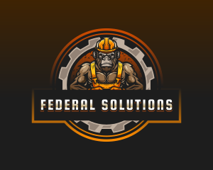 Gorilla Contractor Builder logo design