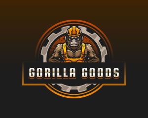 Gorilla Contractor Builder logo design