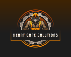 Gorilla Contractor Builder logo design