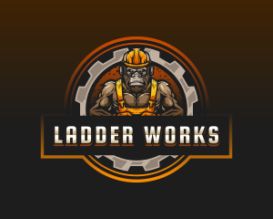 Gorilla Contractor Builder logo design