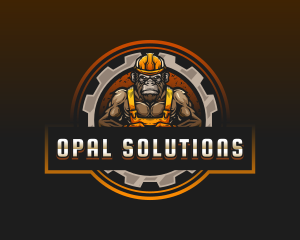 Gorilla Contractor Builder logo design