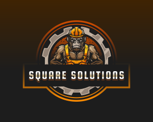 Gorilla Contractor Builder logo design