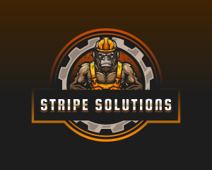 Gorilla Contractor Builder logo design