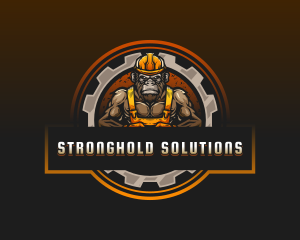 Gorilla Contractor Builder logo design