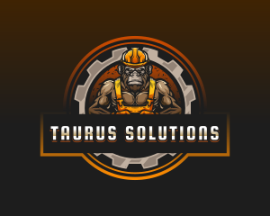 Gorilla Contractor Builder logo design