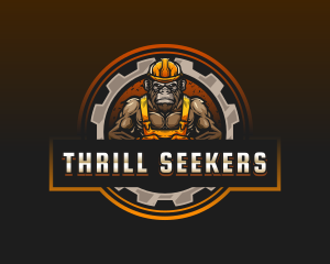 Gorilla Contractor Builder logo design