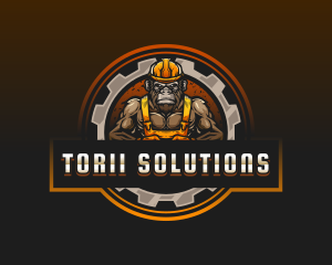 Gorilla Contractor Builder logo design