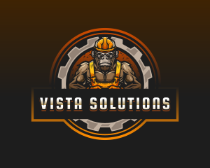 Gorilla Contractor Builder logo design