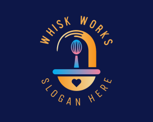 Whisk - Whisk Bowl Baking logo design