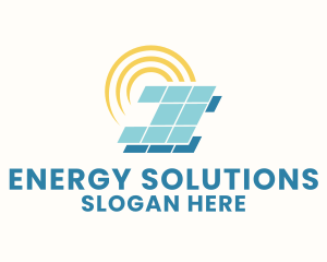 Solar Energy Technology  logo design