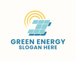 Solar Energy Technology  logo design