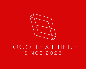 Letter S - Box Letter S logo design