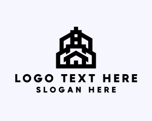 Building - Residential House Building logo design