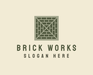 Brick - Brick Floor Pavement logo design
