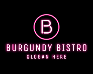 Neon Club Bistro Pub logo design