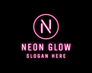 Neon Club Bistro Pub logo design