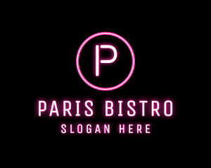 Neon Club Bistro Pub logo design