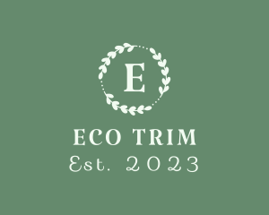 Eco Leaves Spa logo design