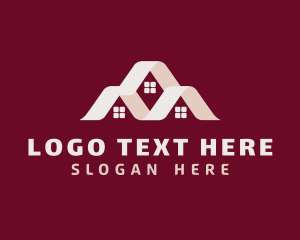 Broker - Home Roofing Home Improvement logo design