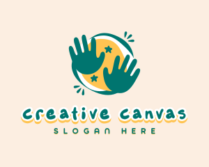 Artistic - Artistic Children Hands logo design