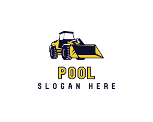 Loader Construction Machinery Logo