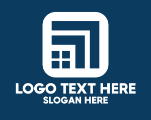 Clean - Realty Builder App logo design