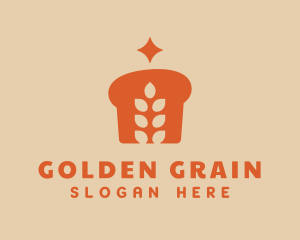 Wheat - Orange Wheat Bread logo design