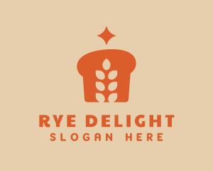 Rye - Orange Wheat Bread logo design