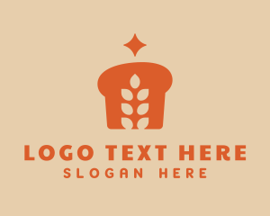 Rye - Orange Wheat Bread logo design