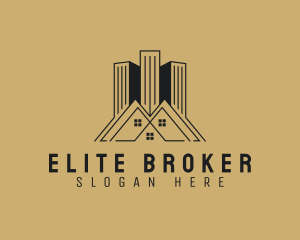 Broker - House Building Broker logo design