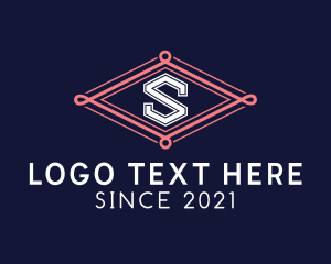 Instagram - Corporate Emblem Letter S logo design
