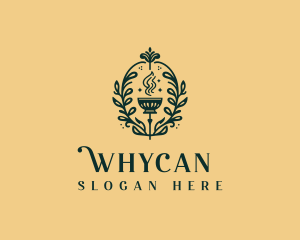 Elegant - Restaurant Cuisine Wreath logo design