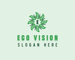 Botanical Eco Gardening logo design