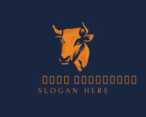 Livestock - Bull Horn Farming logo design