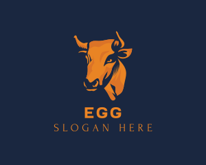 Bison - Bull Horn Farming logo design