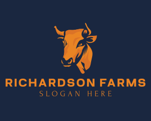 Bull Horn Farming logo design