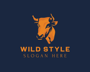 Bull Horn Farming logo design