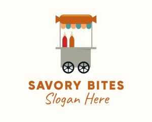 Sausage - Sausage Food Cart logo design