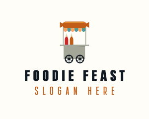 Sausage Food Cart logo design