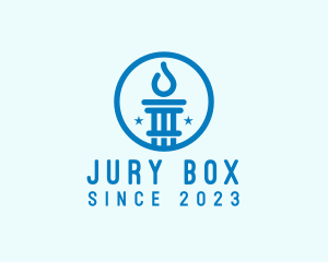 Jury - Legal Service Jury logo design